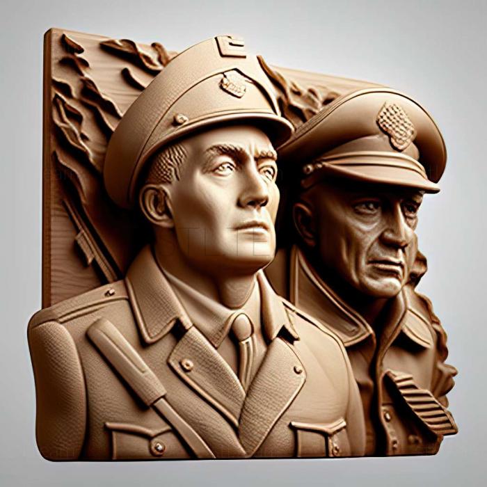 3D модель Игра Герои мировой войны (STL)
